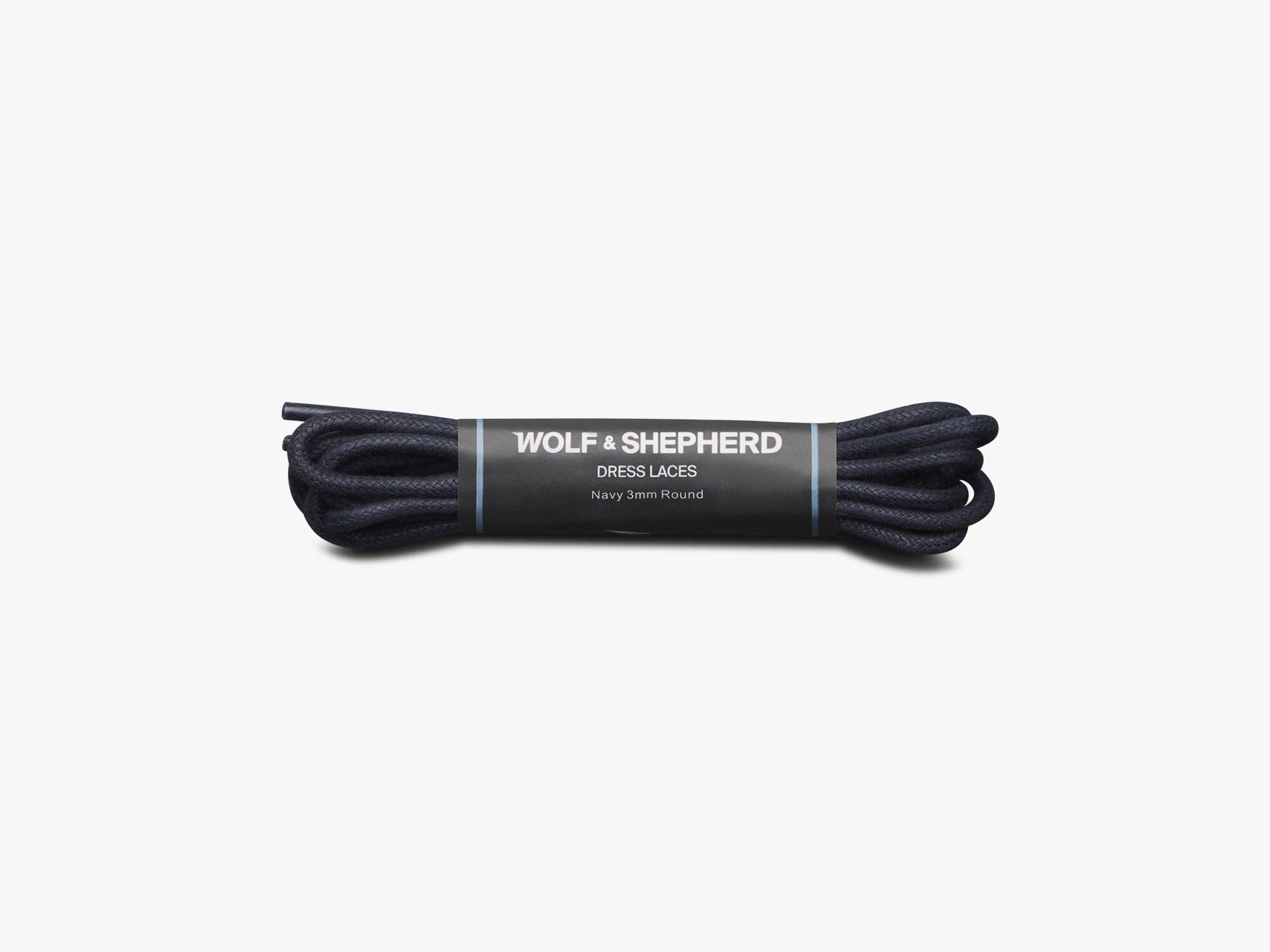 Wolf & Shepherd - Dress Laces - Round - White Wolf & Shepherd - Dress Laces - Round - White