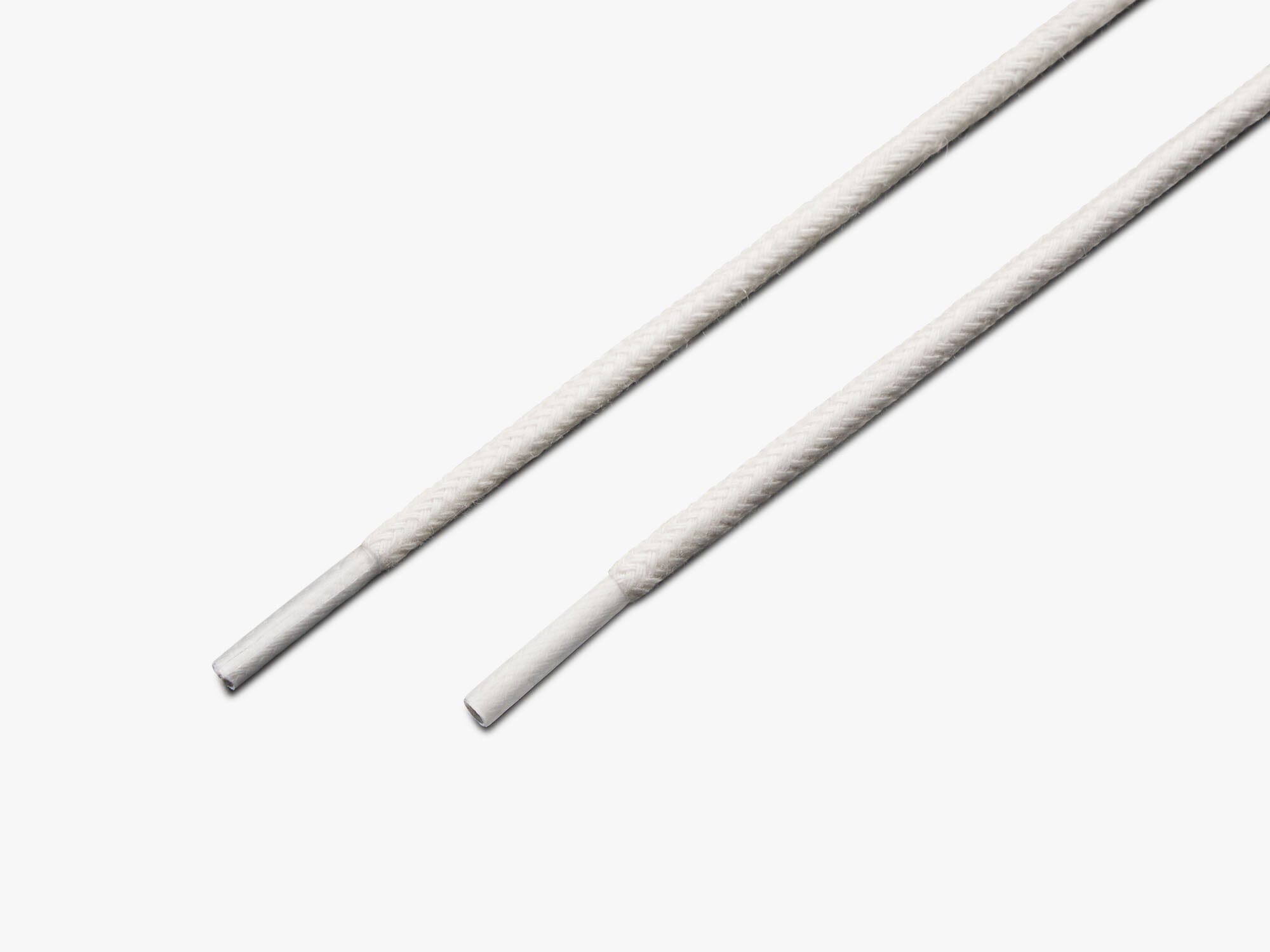 Wolf & Shepherd - Dress Laces - Round - White Wolf & Shepherd - Dress Laces - Round - White