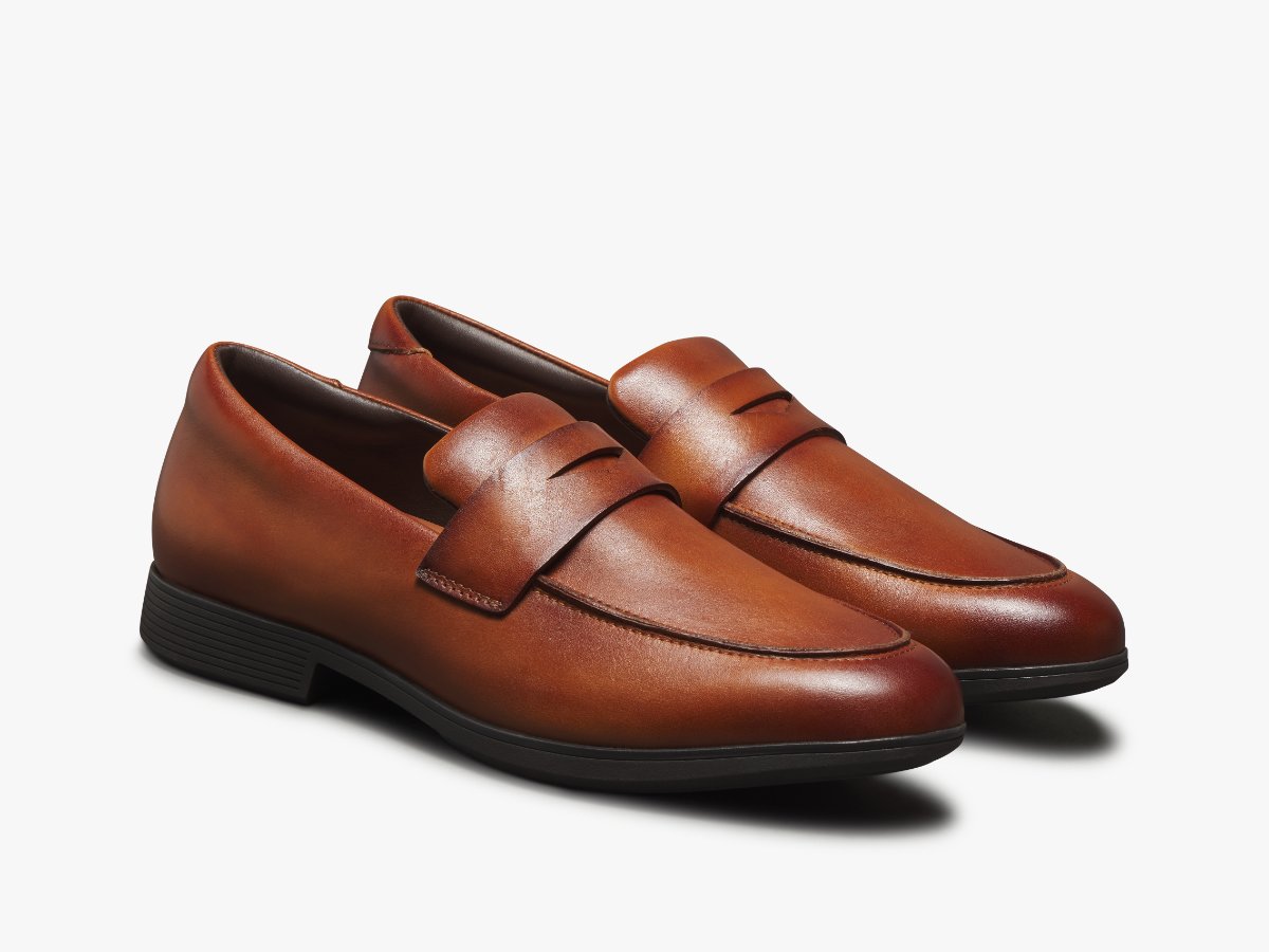 Capital Loafer in whiskey