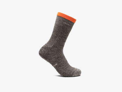 Mens W&S Merino Wool Calf Socks - Single Pack Black  View 1