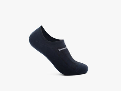 Mens W&S Cushioned Low-Show Socks navy  View 2