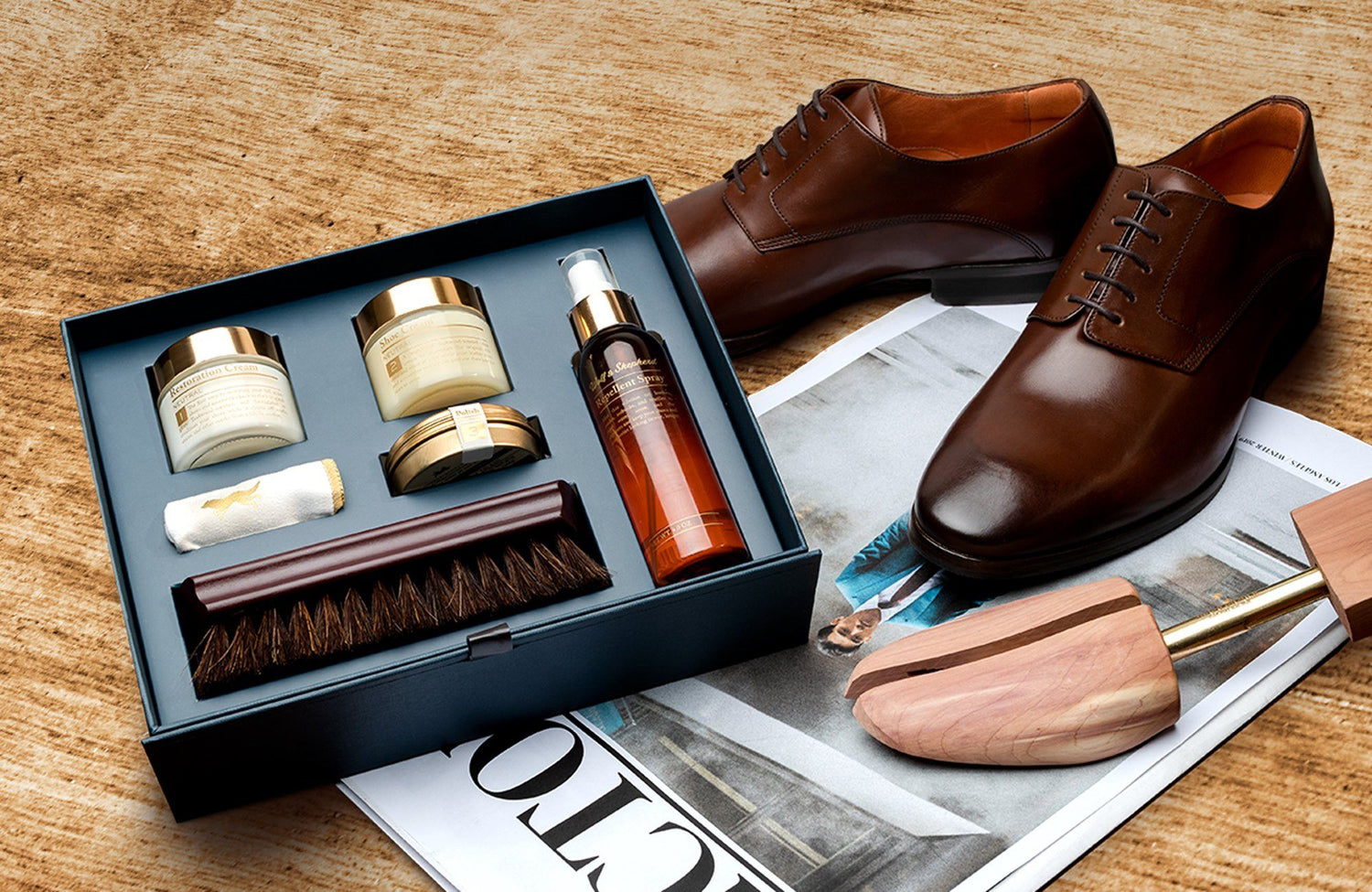 leather dress shoe care How To CLEAN & POLISH Your Dress Shoes (And Save Money Doing It)