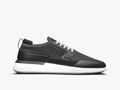 Mens SwiftKnit™ Derby Sport Black / White  View 1