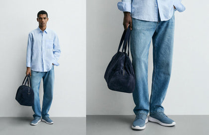 Mens Toro SwiftKnit Shore Blue / White  View 2