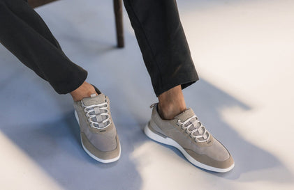 Mens Crossover™ Victory Trainer Stone / White  View 2