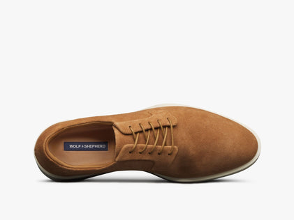 Mens Closer™ Derby Tan / Off White  View 2