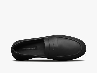 Mens Coast Loafer black-black  View 3