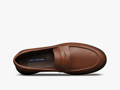 Mens Coast Loafer Brown / Black  View 2