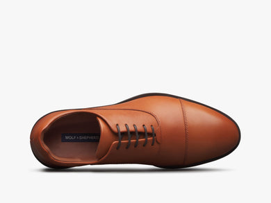 Mens Closer™ Oxford honey-brown  View 3