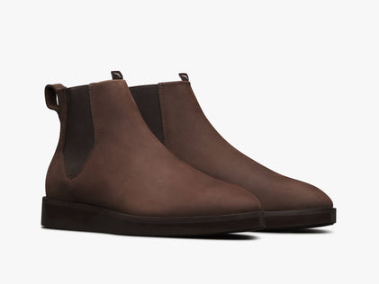 Mens Closer™ Chelsea Boot Brown / Brown  View 2