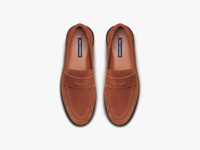 Mens Coast Loafer cognac-brown  View 44