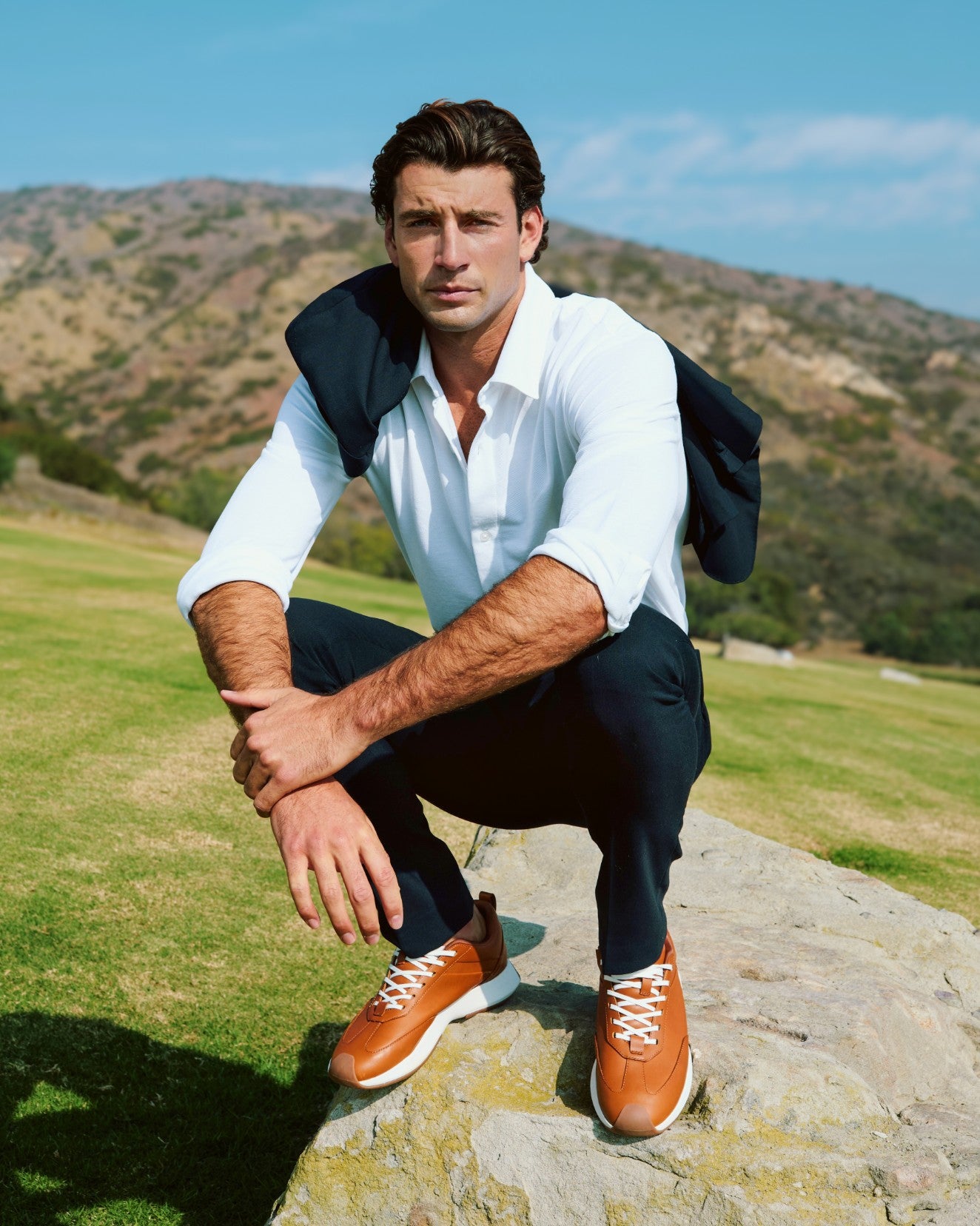 Marathon | Men's Sporty Luxury Shoe | WOLF & SHEPHERD – Wolf