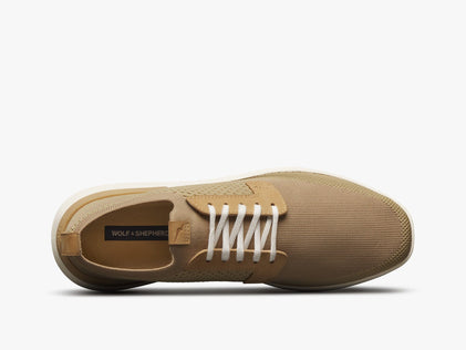 Mens SwiftKnit™ Derby Sand / White  View 2