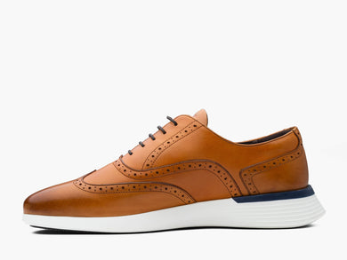 Mens Crossover Wingtip honey-white  View 4