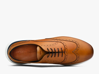 Mens Crossover Wingtip honey-white  View 3