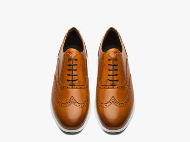 Mens Crossover Wingtip honey-white  View 8