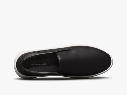 Mens Cruise™ Slip-On Black / White  View 2