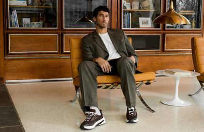 Mens SuperCrossover Trainer Maple / White  View 2