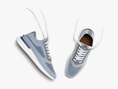 Mens SupremeKnit™ Trainer dusty-blue-white  View 35