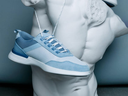 Mens Crossover™ Victory Trainer Light Blue / White  View 2