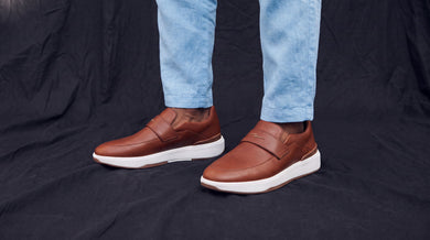 Mens Baller Loafer navy-white  View 2