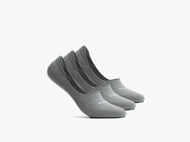 Mens No-Show Socks - 3-Pack gray  View 9