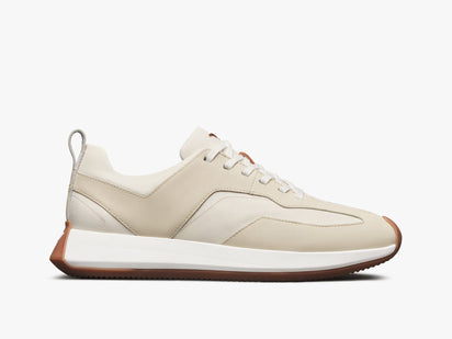 Mens Marathon Bolt Off White / White  View 1