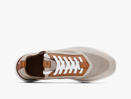 Womens SupremeKnit™ Trainer Mocha / White  View 2