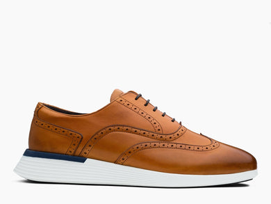 Mens Crossover Wingtip honey-white  View 1