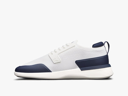 Mens SwiftKnit™ Derby Sport Navy / White  Knit View 2