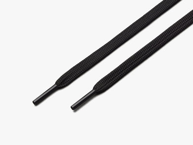 Mens Sport Laces - Flat white  View 3