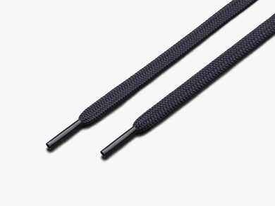 Mens Sport Laces - Flat white  View 7