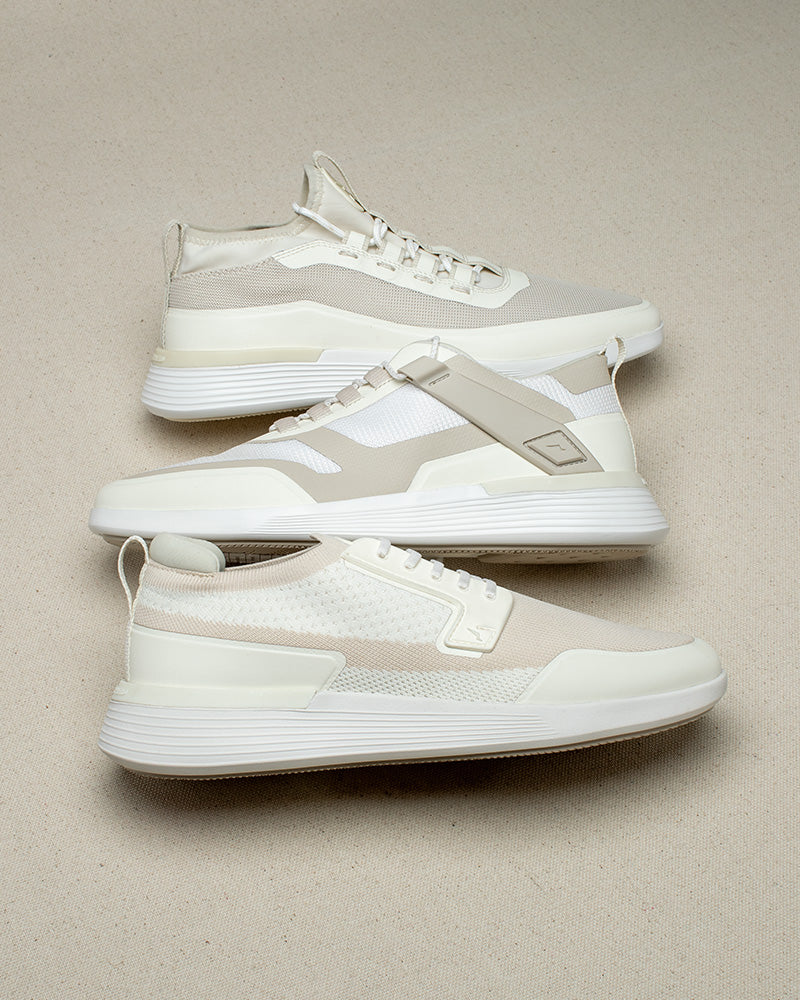 swiftknit, crossover and crossover trainer sport in Off White | White