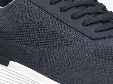 Mens SupremeKnit™ Trainer navy-honey  View 123