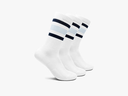 Mens W&S Victory Trainer Socks -  3-Pack Tundra  View 1