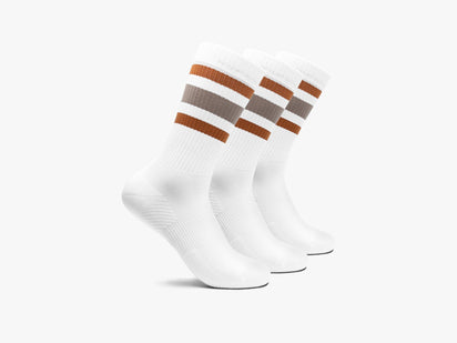 Mens W&S Victory Trainer Socks -  3-Pack Honey  View 1