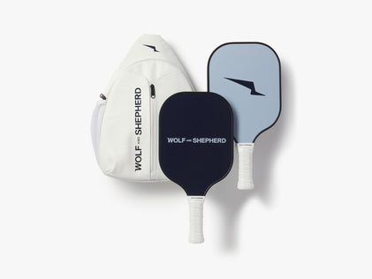 Mens Pickleball Set White  View 1