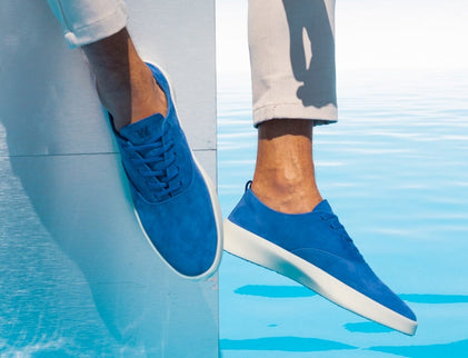 Mens Cruise™ Lace-Up Victory Blue / Vanilla  View 2