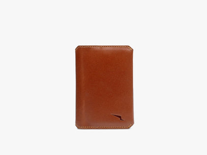 Mens W&S Slim Wallet Honey  Calfskin View 2