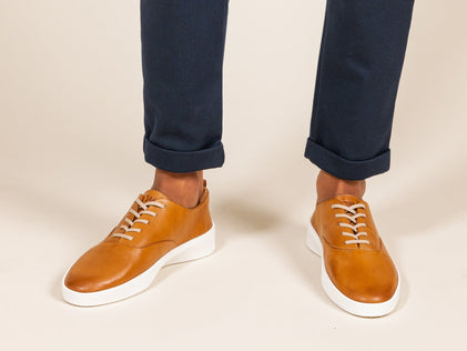 Mens Cruise™ Lace-Up Honey / White  View 2