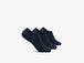 Mens W&S Cushioned Low-Show Socks - 3 pack Navy  View 1