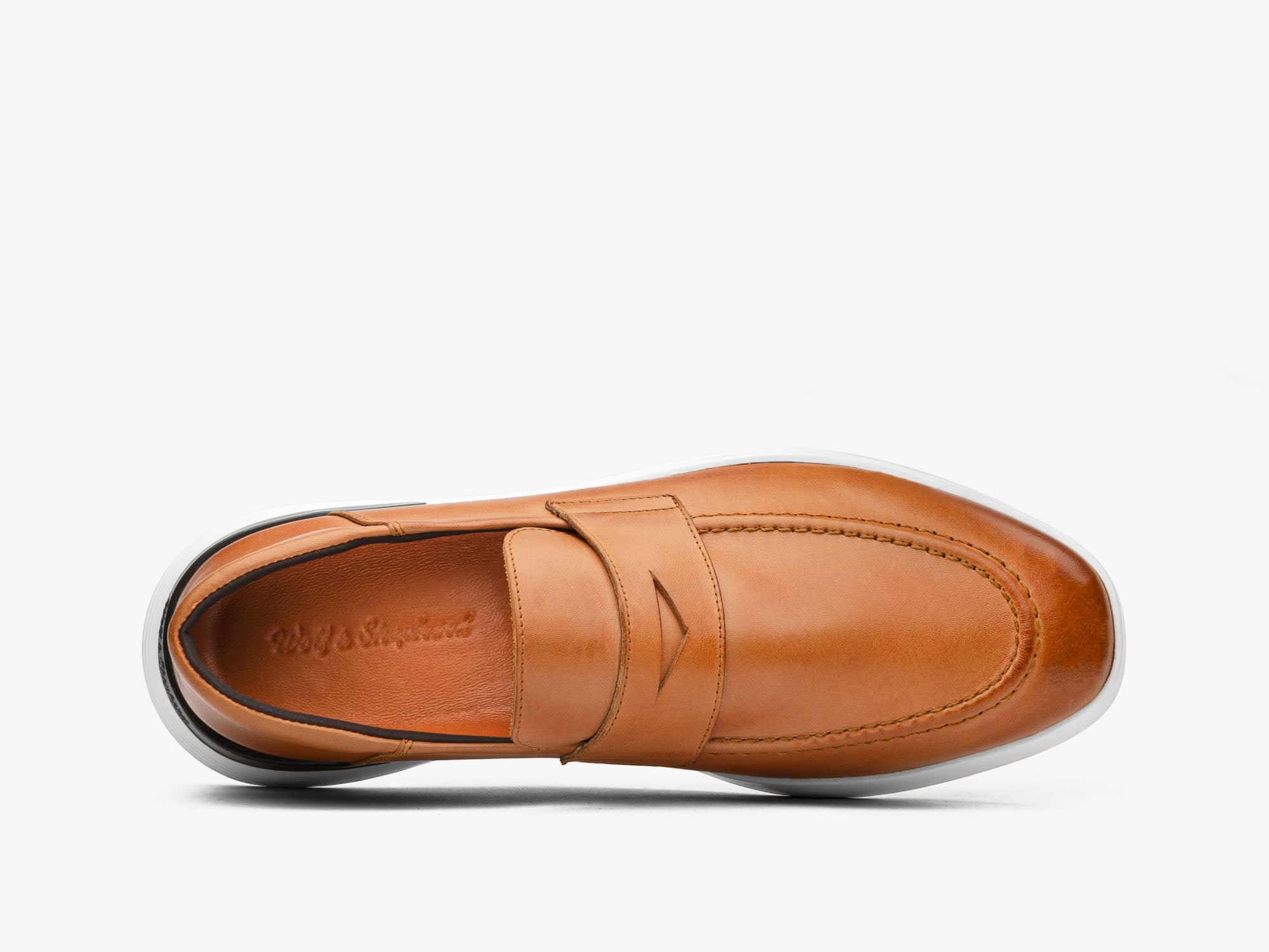 Leather Loafers With Pegaso