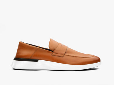 mens leather loafer shoe