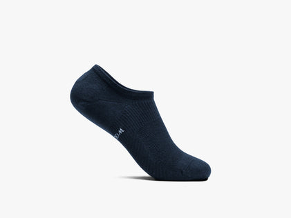 Mens W&S Cushioned Low-Show Socks - 3 pack Navy  View 2