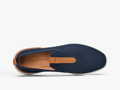 Mens SwiftKnit™ Loafer navy-white  View 4