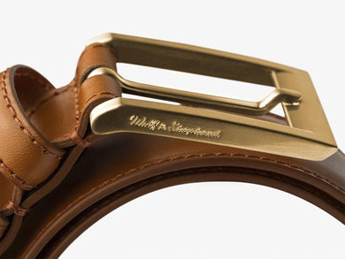 Wolf & Shepherd - Stealth Leather Dress Belt - Black Wolf & Shepherd - Stealth Leather Dress Belt - Black
